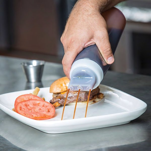 Dualway Wm Sqz Bottle, 63mm, 16OZ, PK12