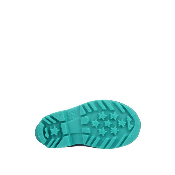 StormTracks Rain Boot, PVC, Child Blue/Green Size 11, PR