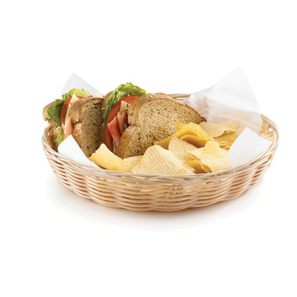 Handwoven Serving Bskt, Rnd, 10