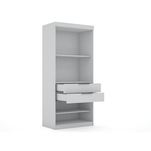 Sectional Armoire Wardrobe Closet, Drawer