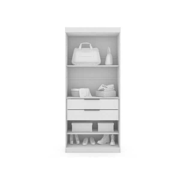 Sectional Armoire Wardrobe Closet, Drawer