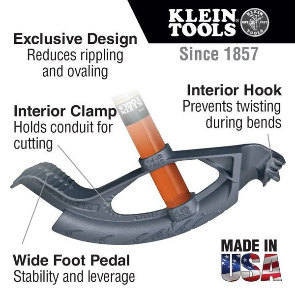 3/4-Inch Iron Conduit Bender Head