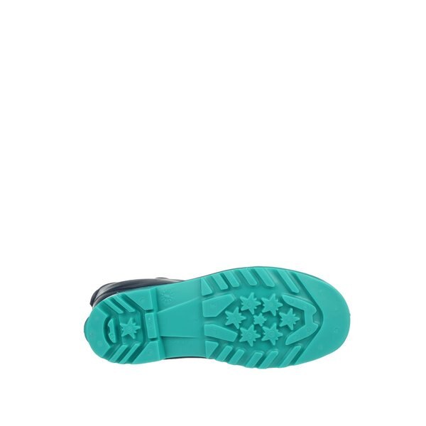 StormTracks Rain Boot, PVC, Youth Blue/Green Size 07, PR