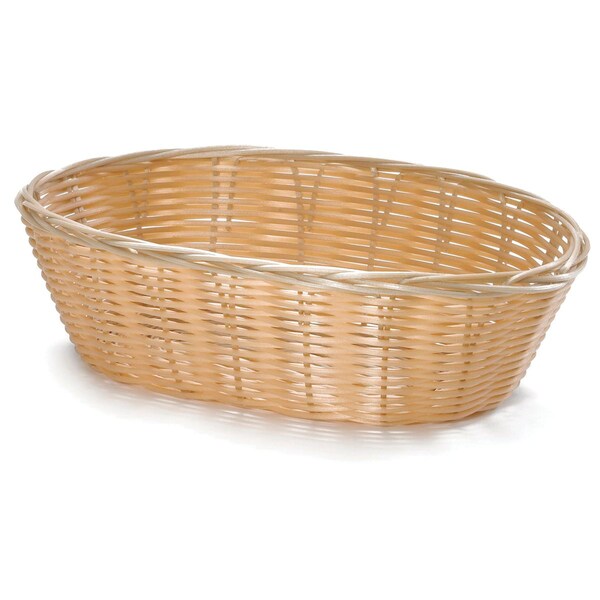 Handwoven, Oval Basket, Natural, PK12