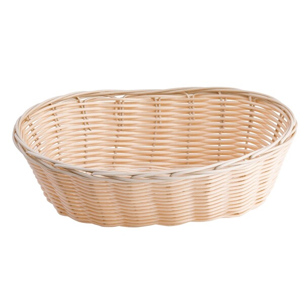 Handwoven, Oval Basket, Natural, PK12