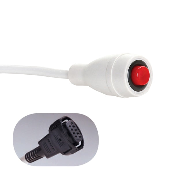 Call Cord, 8 Ft., Zettler 9-Pin Plug, Be