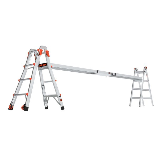 Adj. Aluminum 2-Person Plank, 98 in L
