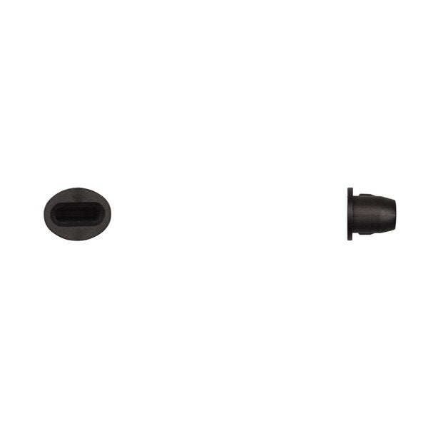 Blk Nyln Cowl Vent Nuts #6 to #8 Screw Size PK25