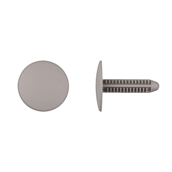 Gray Nyln Headliner Retainers 8mm Hole Size 1 1/8