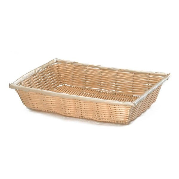 Handwoven Display Bskt, Rect, 14