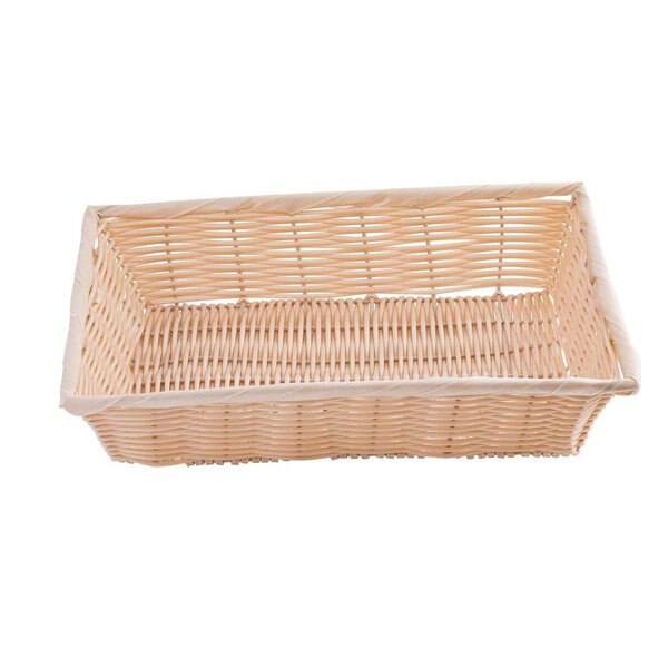 Handwoven Display Bskt, Rect, 14