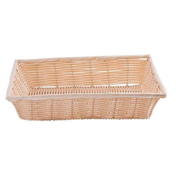 Handwoven Display Bskt, Rect, 14