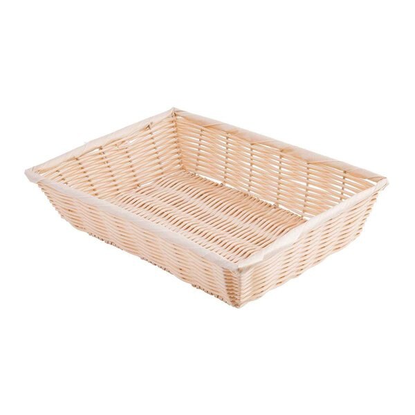 Handwoven Display Bskt, Rect, 14