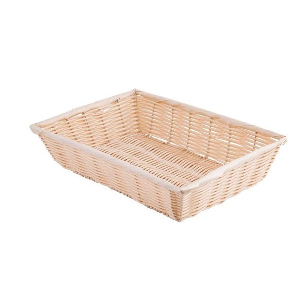 Handwoven Display Bskt, Rect, 14