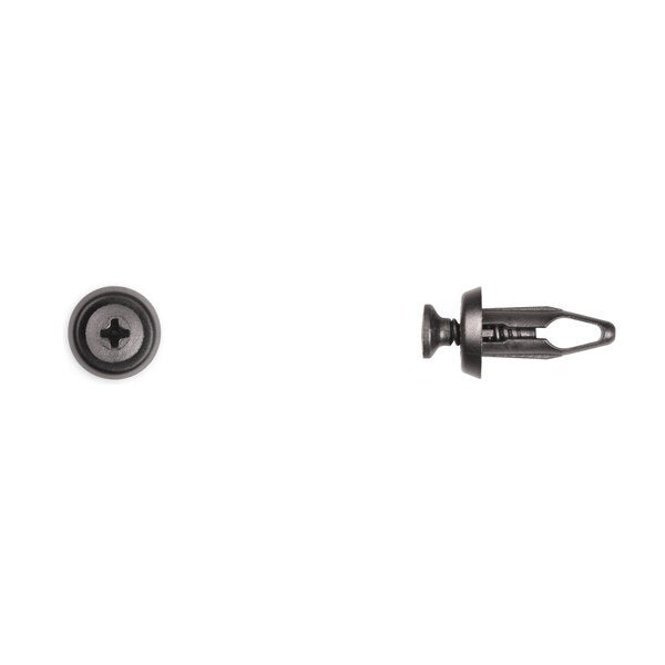 Blk Nyln Fender Retainers 6mm Hole Size 17mm Stem L PK25