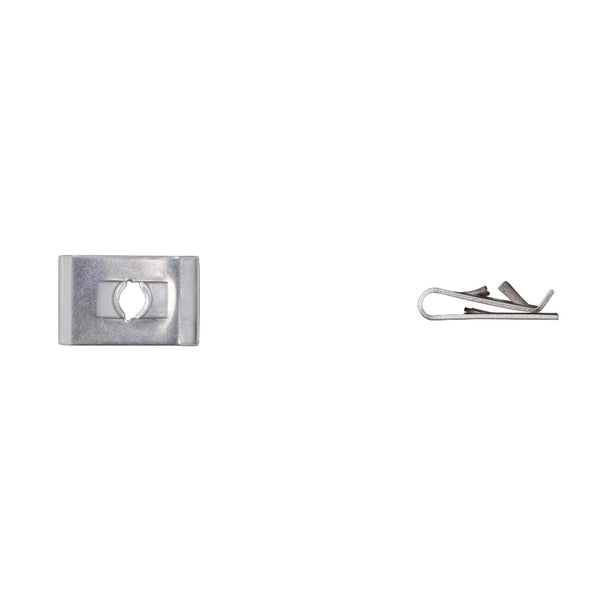 Zinc Finish U Nuts 10 Screw Size PR .9mm-2mm PK25