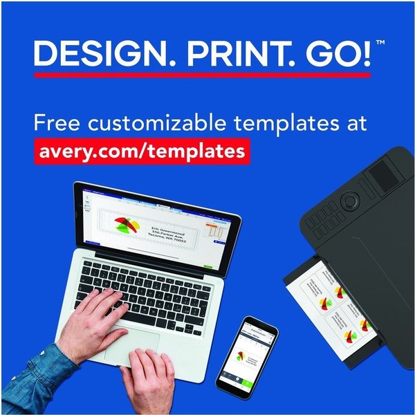 Laser Business Cards, 2x3.5, PK2500