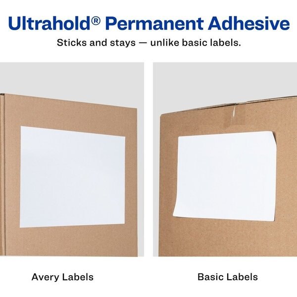 Label, Inkjet, 8-1/2x11, 1/Sh, White, PK100