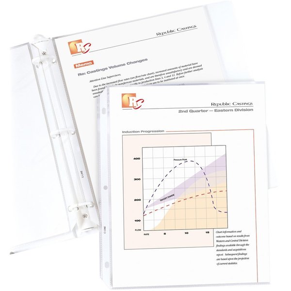 Sheet Protector, Top-Load, Nonglare, PK50