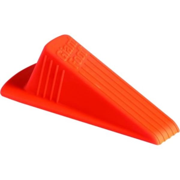 Giant Doorstop, Nonslip Rubber, Orange