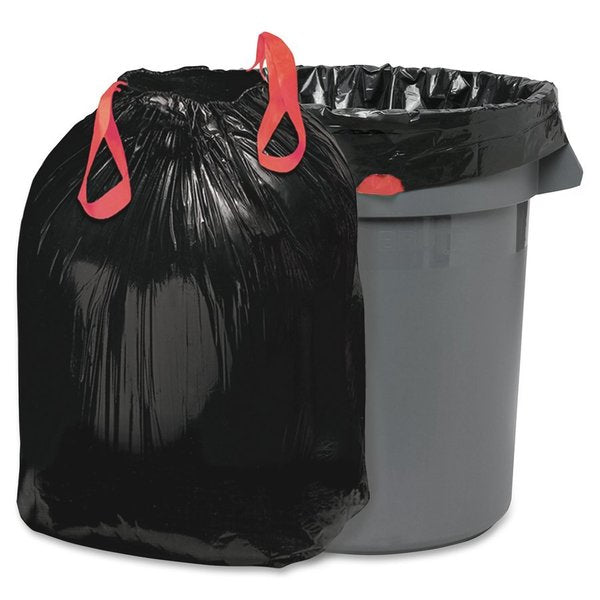 Trash Bags, HD, 33 gal., Black, PK150