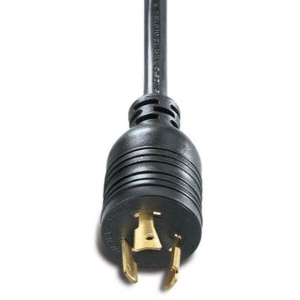 Power Cord, L6-20P, SJT, 12 ft., Blk, 16A, 12/3