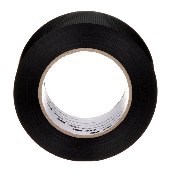 Duct Tape, 2 x 50 yd, 6.5 mil, Black, Vinyl