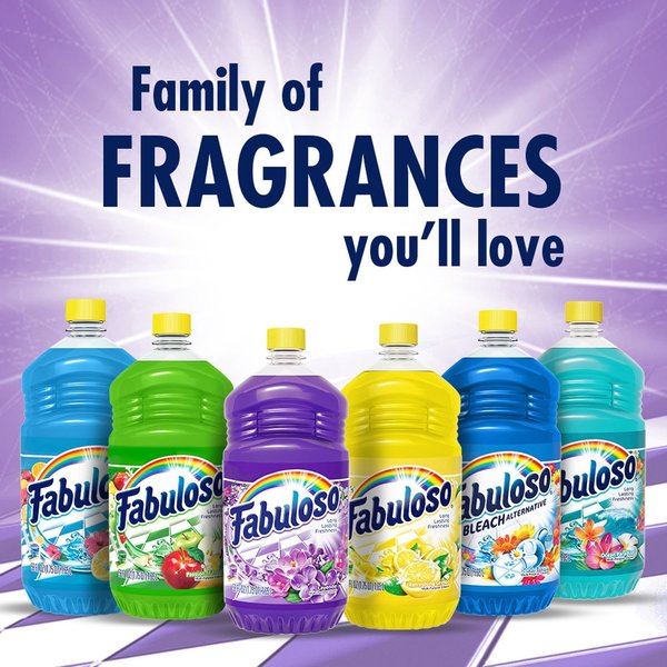 All Purpose Cleaner, Bottle, 1 gal, Concentrated, Lavender, 4 Pack