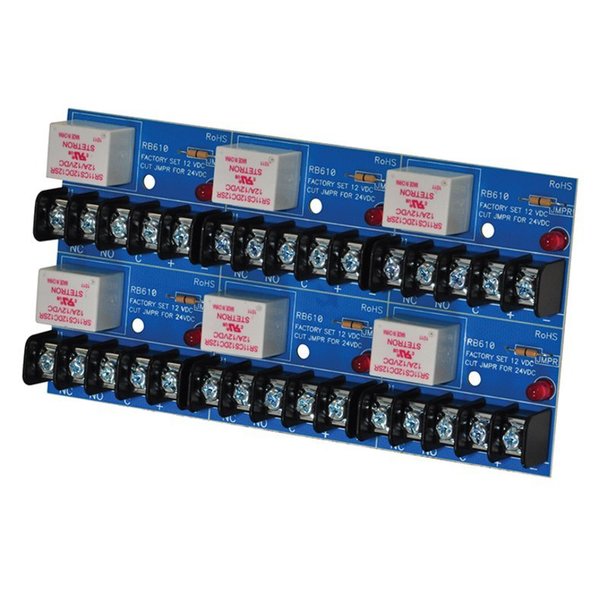 Break Away Relay 6 Pack 12/24VDC 50Ma, Relay, -