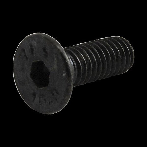 M4-0.70 Socket Head Cap Screw, Black Oxide Steel, 12 mm Length