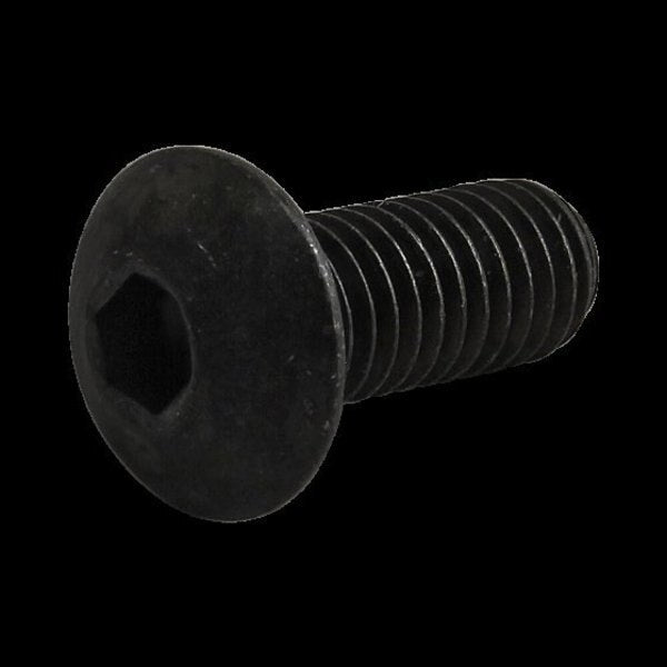 M5-0.80 Socket Head Cap Screw, Black Oxide Steel, 12 mm Length