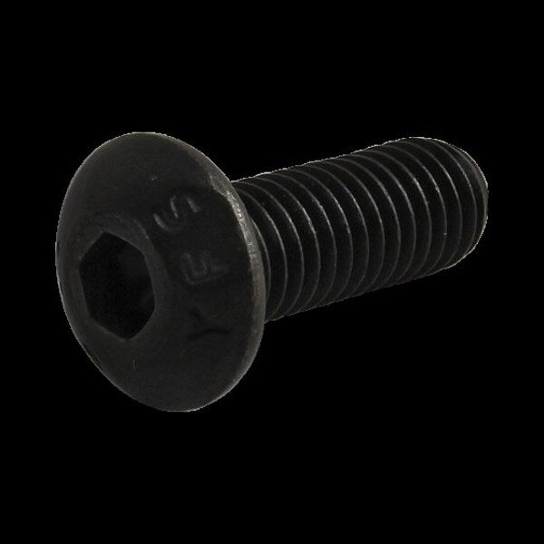 M5-0.80 Socket Head Cap Screw, Black Oxide Steel, 14 mm Length