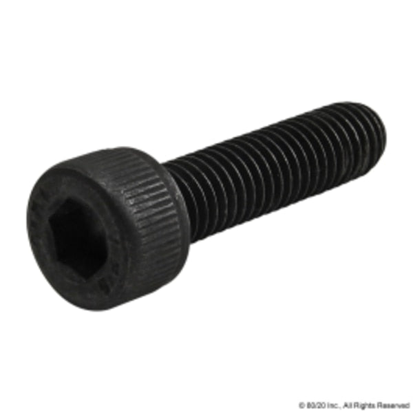 M5-0.80 Socket Head Cap Screw, Black Oxide Steel, 20 mm Length
