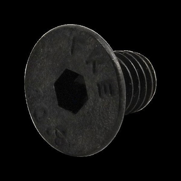 M5-0.80 Socket Head Cap Screw, Black Oxide Steel, 8 mm Length