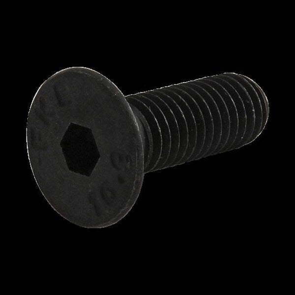 M5-0.80 Socket Head Cap Screw, Black Oxide Steel, 16 mm Length