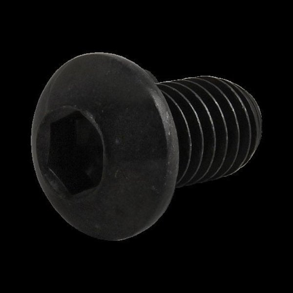 M6-1.00 Socket Head Cap Screw, Black Oxide Steel, 10 mm Length
