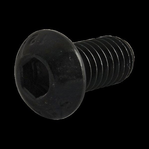 M6-1.00 Socket Head Cap Screw, Black Oxide Steel, 12 mm Length