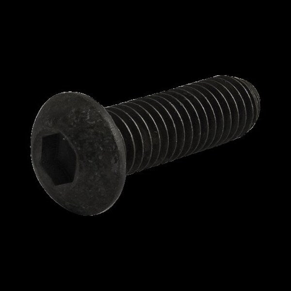 M6-1.00 Socket Head Cap Screw, Black Oxide Steel, 20 mm Length