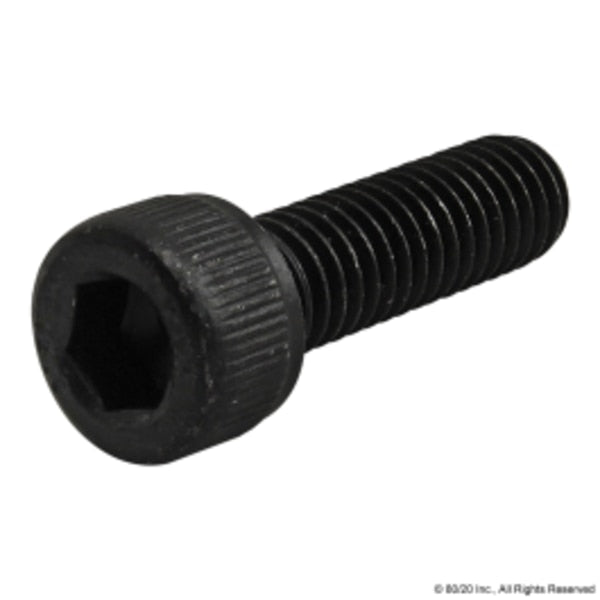 M6-1.00 Socket Head Cap Screw, Black Oxide Steel, 20 mm Length