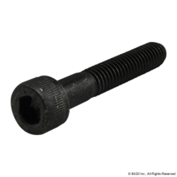 M6-1.00 Socket Head Cap Screw, Black Oxide Steel, 35 mm Length