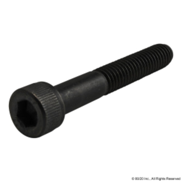 M6-1.00 Socket Head Cap Screw, Black Oxide Steel, 40 mm Length