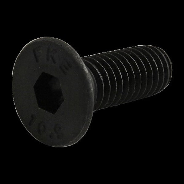 M6-1.00 Socket Head Cap Screw, Black Oxide Steel, 18 mm Length