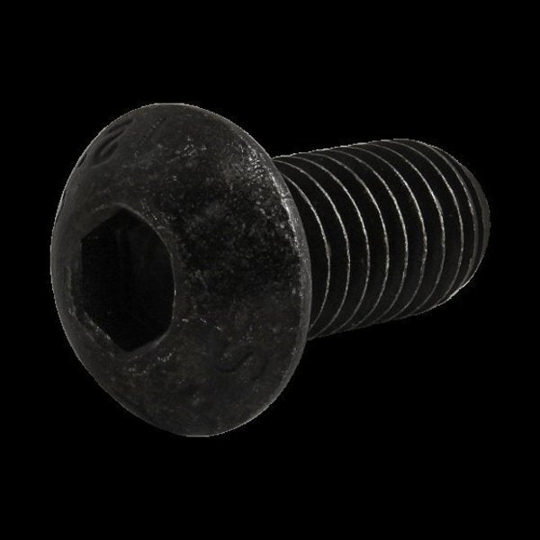 M8-1.25 Socket Head Cap Screw, Black Oxide Steel, 16 mm Length