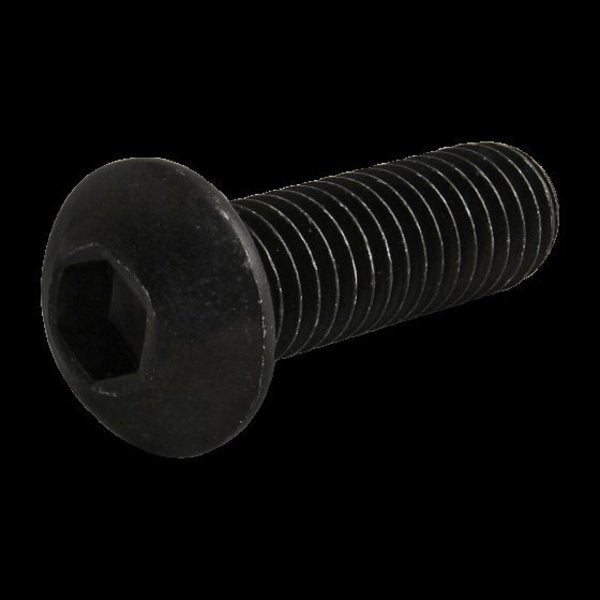 M8-1.25 Socket Head Cap Screw, Black Oxide Steel, 25 mm Length