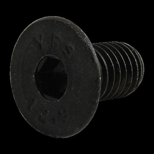 M8-1.25 Socket Head Cap Screw, Black Oxide Steel, 16 mm Length