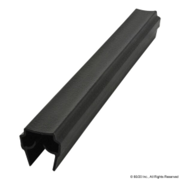 T-Slot Cover Strip Slot6 Pp Blk