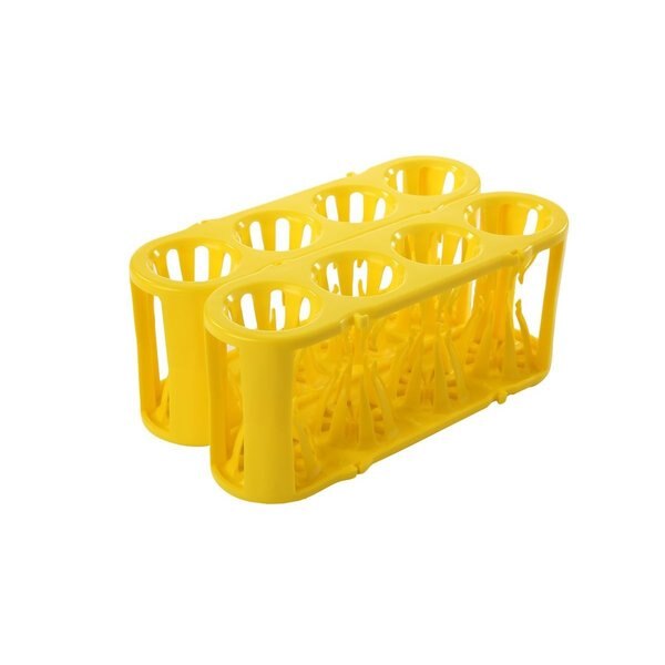 Adaptable Multi-Tube Rack, Yellow, PK2