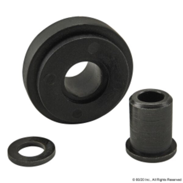 Roller Wheel 29 Slot6 Nylon Blk