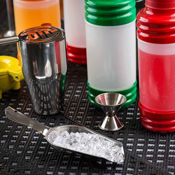 Jigger W/Capacity Stamping, SS, .5OZ/1OZ