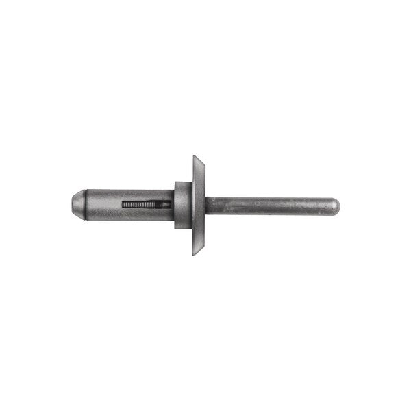 Blind Rivet, Flanged Head, 1/4 in Dia., Nylon Body